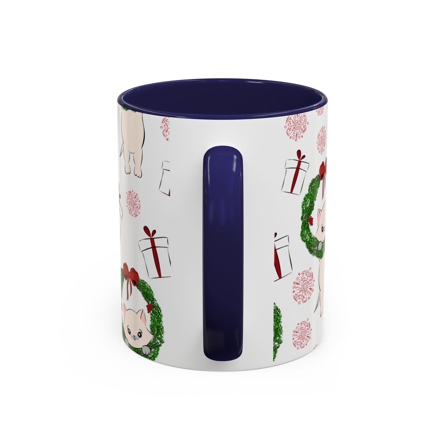 Christmas Accent Coffee Mug (11, 15oz)