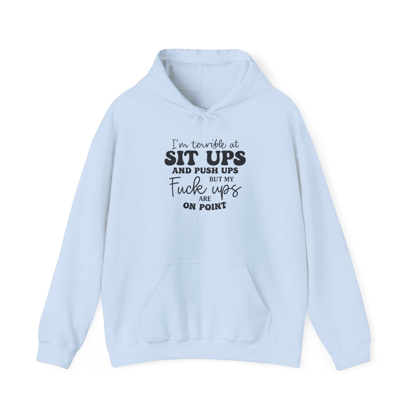 Funny Fitness Sweatshirt, Unisex Hoodie, Workout Gift, Humor Hoodie, Gym Apparel, Casual Wear