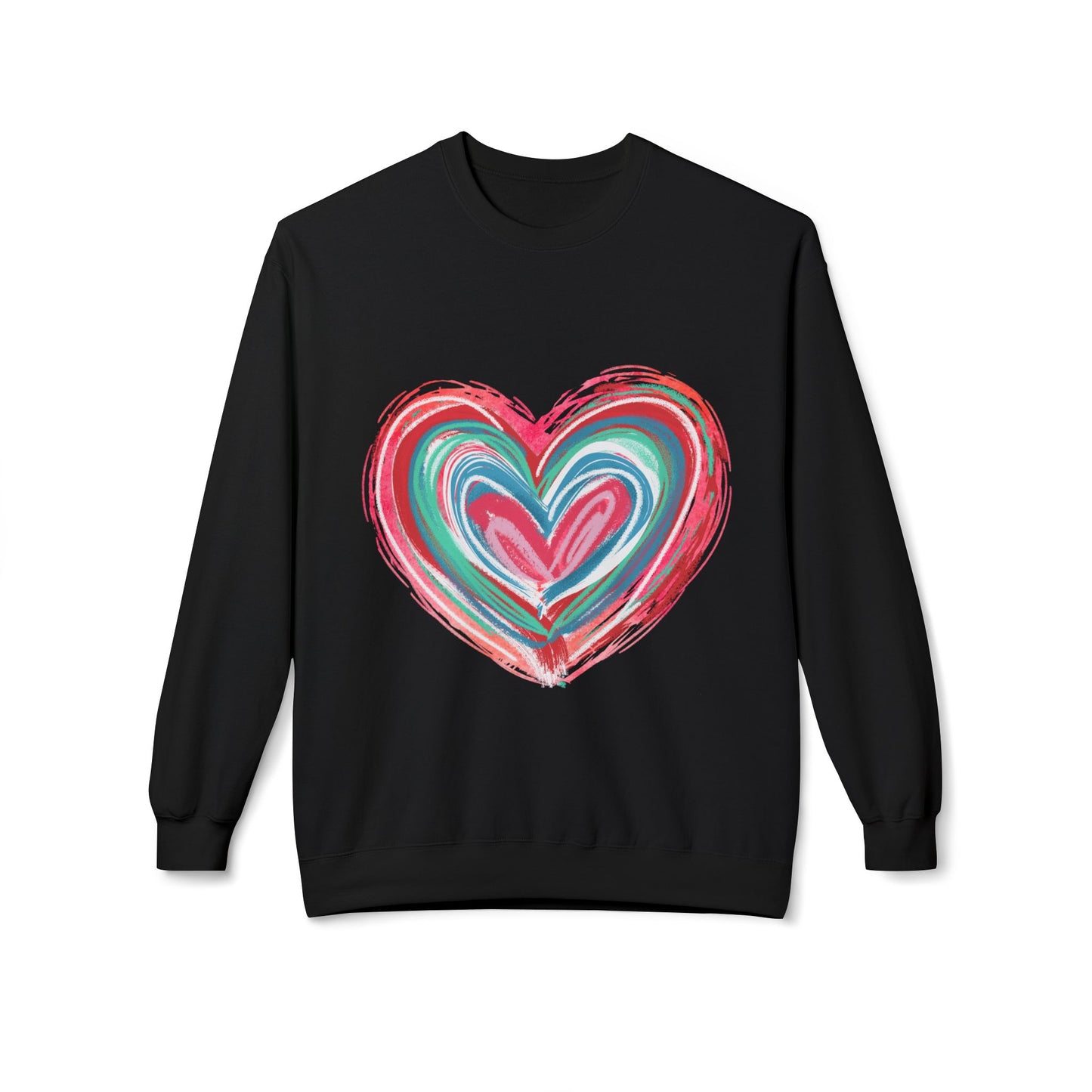 Valentines Unisex Midweight Softstyle Fleece Crewneck Sweatshirt