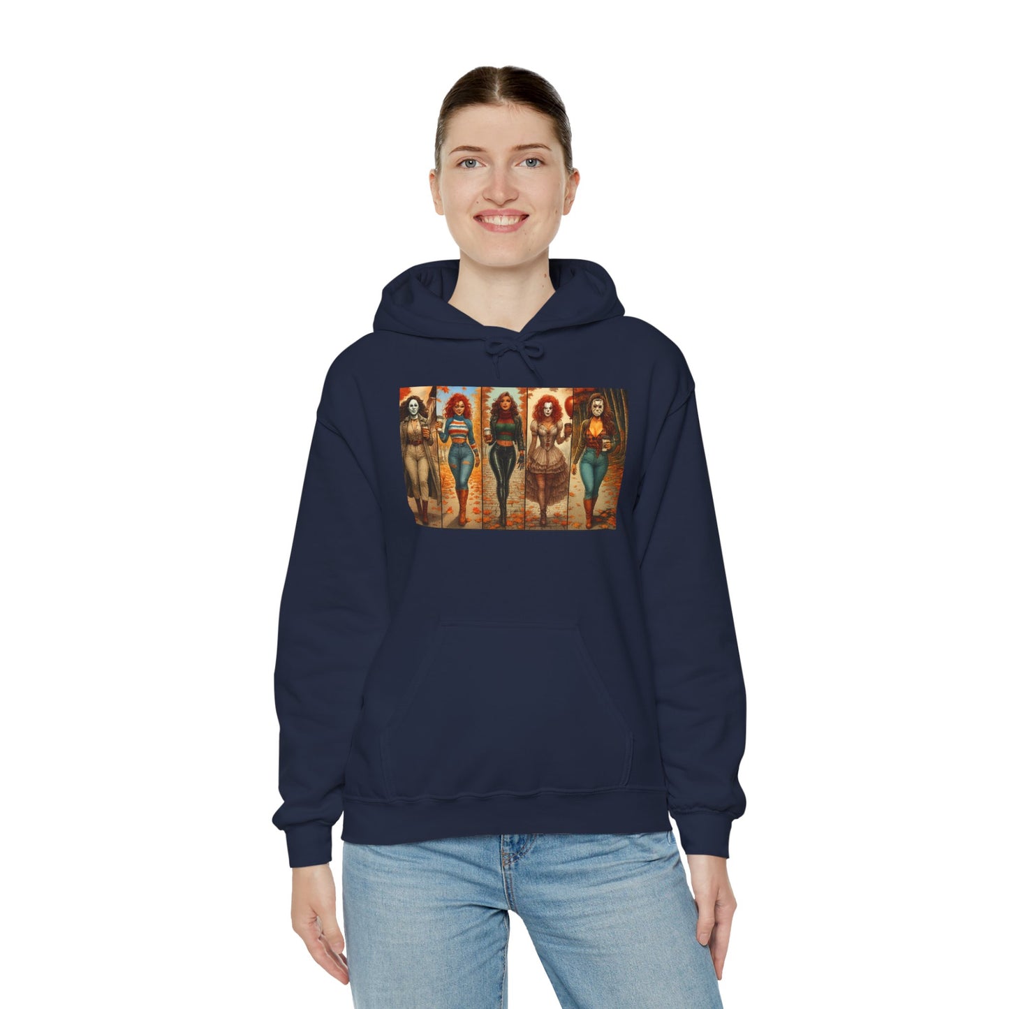 Vibrant Art Hooded Sweatshirt - Cozy Fashion, Perfect Gift, Casual Wear, Unisex Hoodie, Statement Piece