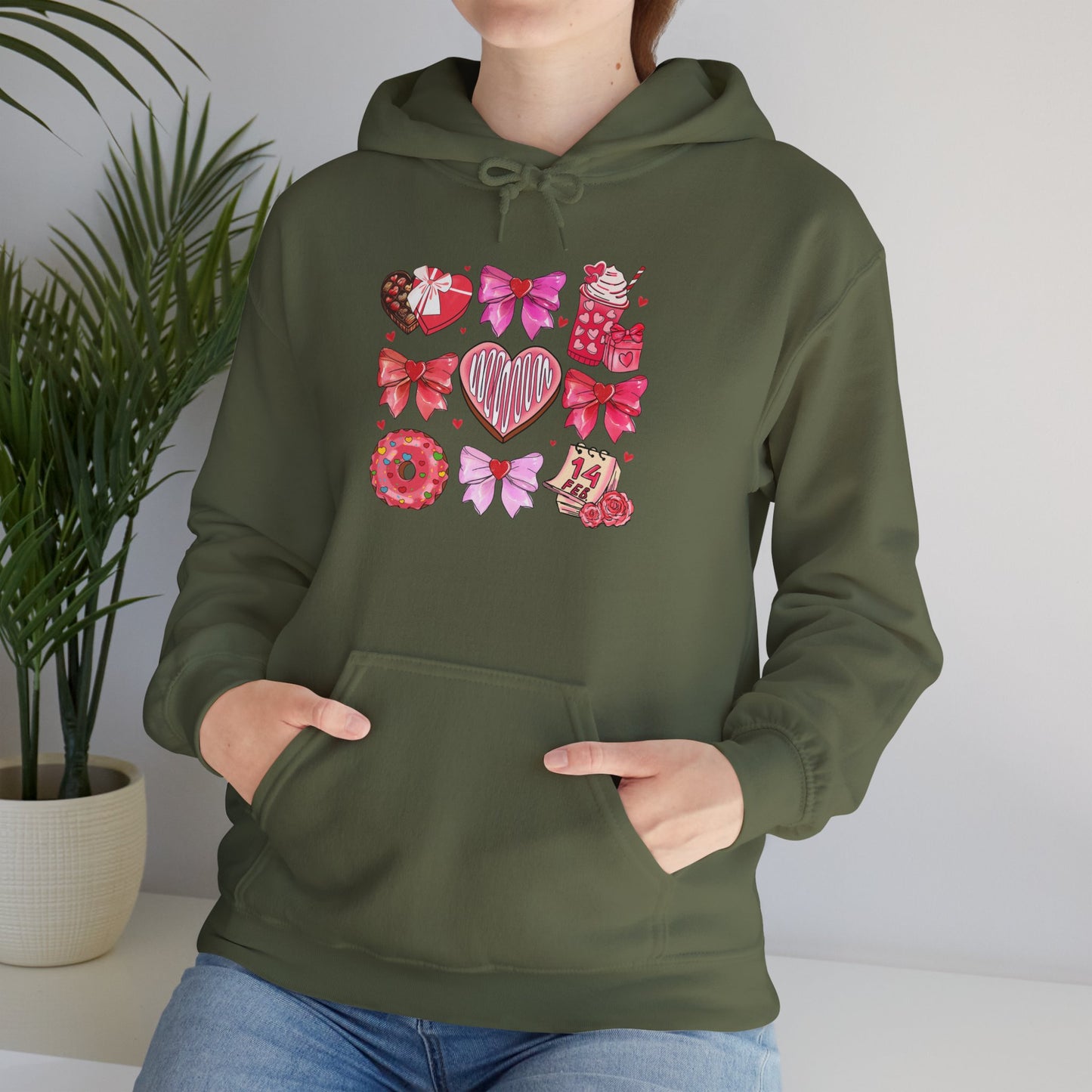 Valentines Unisex Heavy Blend™ Hooded Sweatshirt