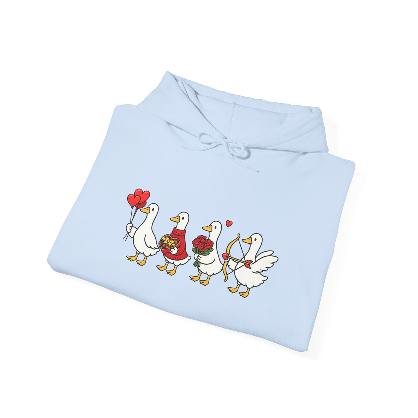 Cute Duck Family Hoodie — Whimsical Springtime Birds Pullover