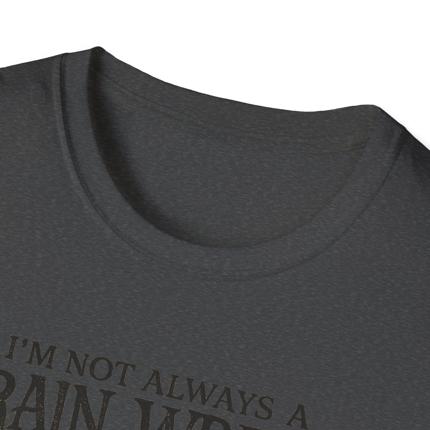 Train Wreck Unisex Softstyle T-Shirt | Funny Graphic Tee, Halloween Shirt, Gift for Friends, Casual Wear, Unique Design