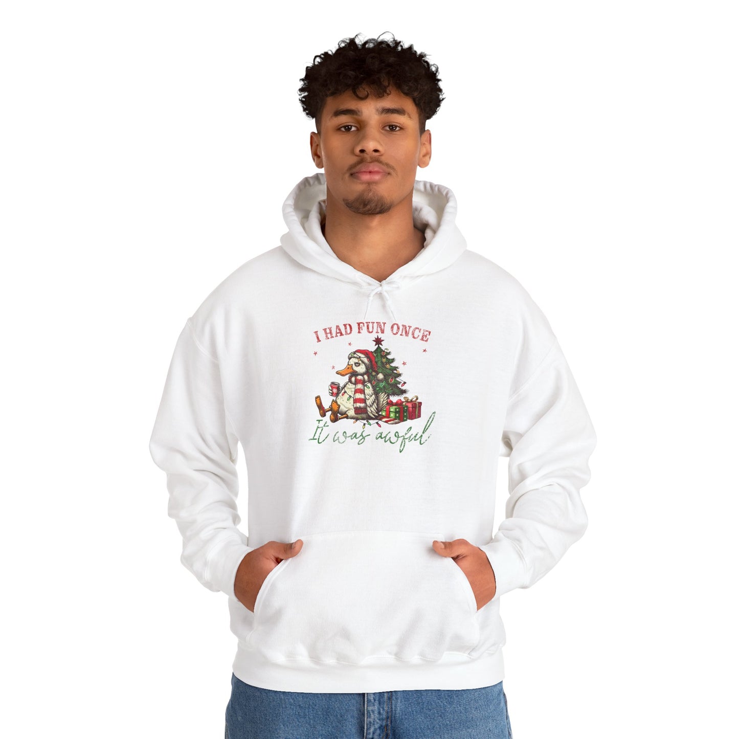 Festive Holiday Hoodie, Unisex Christmas Hoodie, Cozy Winter Wear, Funny Hoodie for Holiday Gatherings, Gift for Him/Her