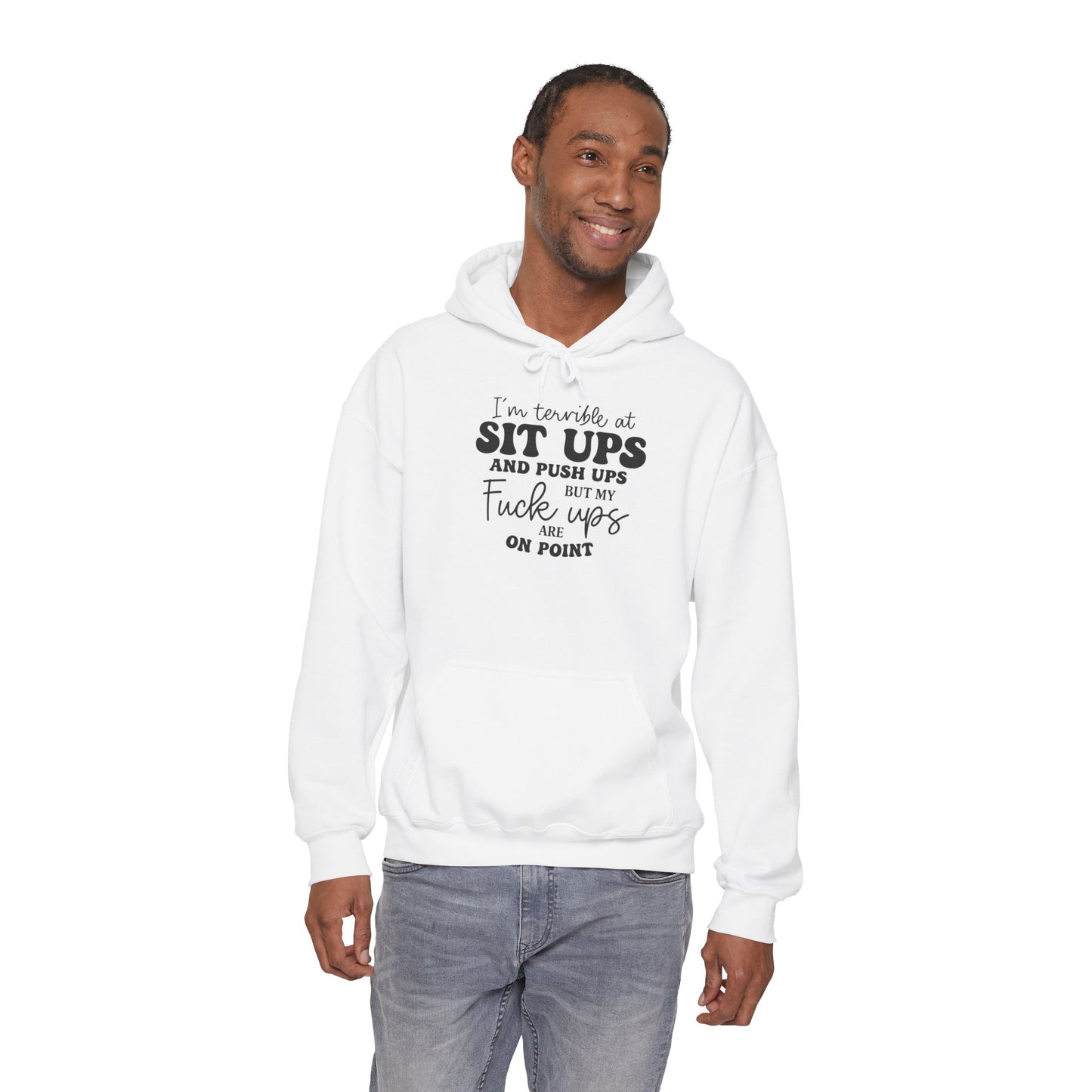 Funny Fitness Sweatshirt, Unisex Hoodie, Workout Gift, Humor Hoodie, Gym Apparel, Casual Wear
