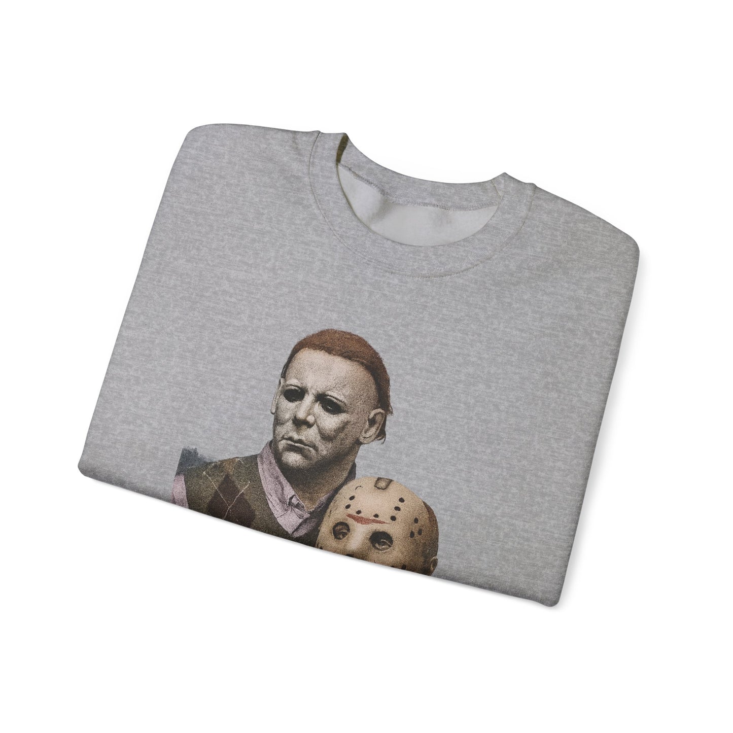 Horror Movie Sweatshirt: Scary Crewneck for Halloween, Cosplay, Horror Fans, Unisex Gift, Cozy Pullover