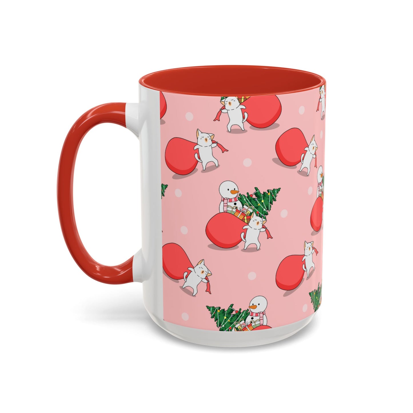 Christmas Accent Coffee Mug (11, 15oz)