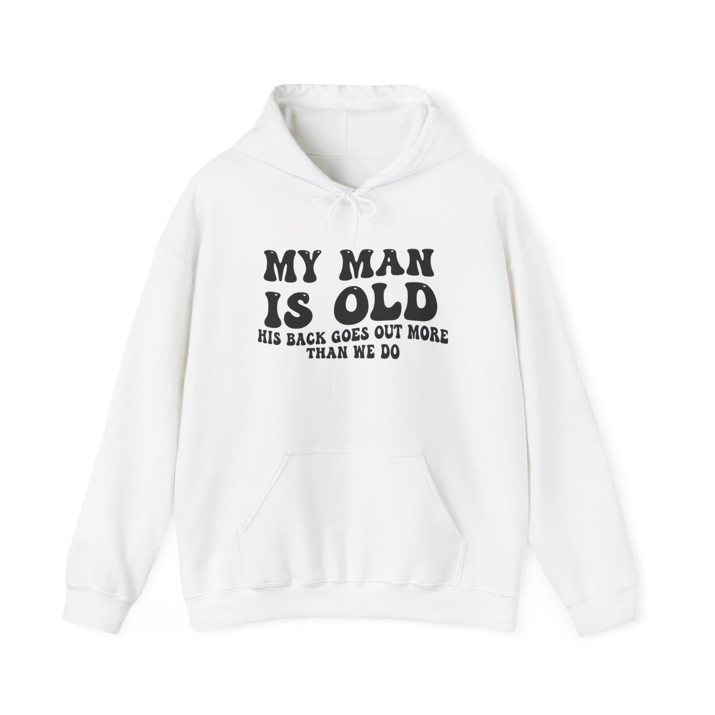 Funny Unisex Hoodie, Gift for Him, Birthday Sweatshirt, Humor Hooded Pullover, Dad Humor, Quirky Casual Wear