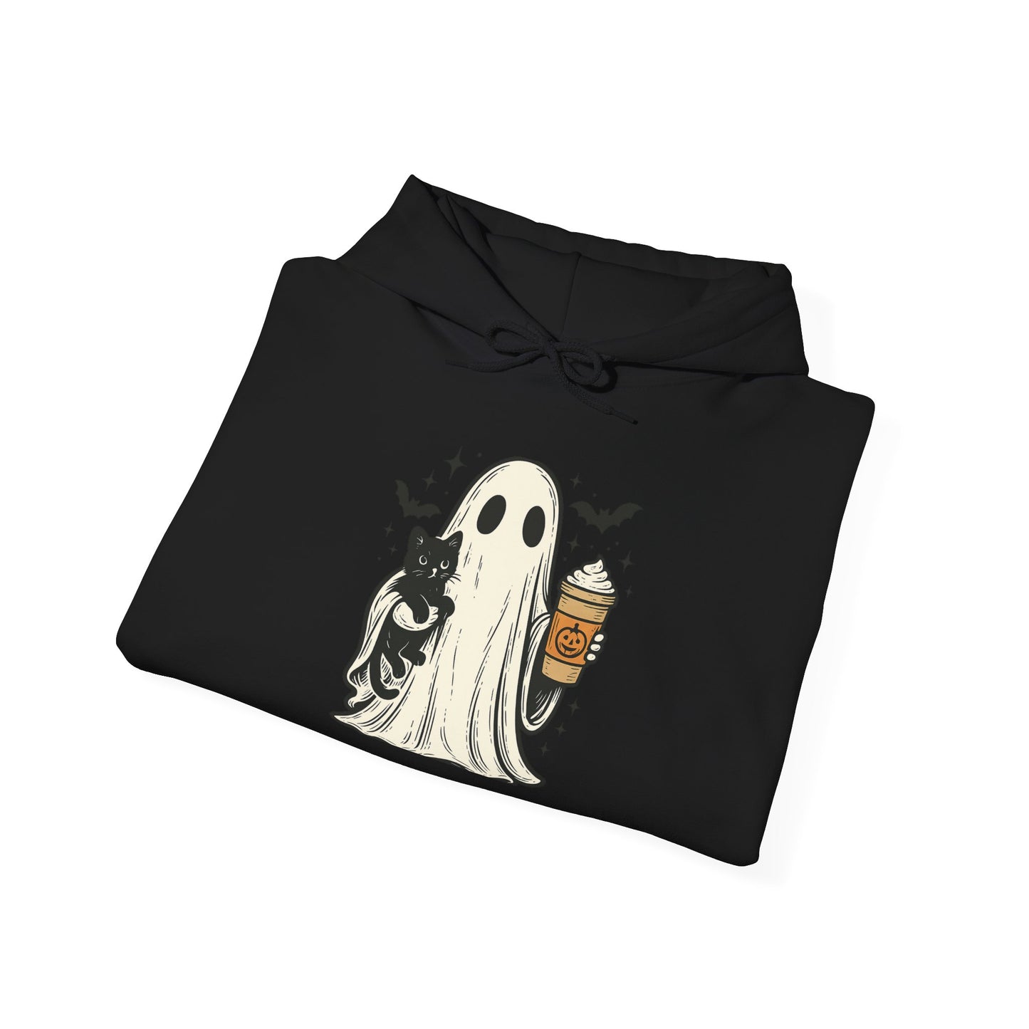 Ghost & Cat Halloween Hoodie, Spooky hoodie , Unisex Cozy Pullover, Fall Wardrobe Essential, Perfect for Halloween Celebrations, [...]