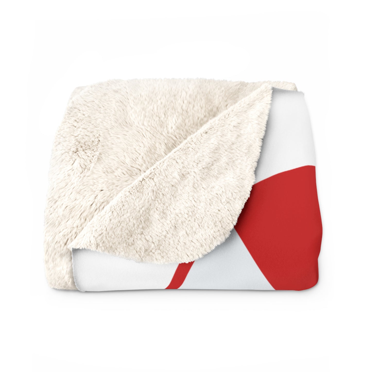 Christmas Candy Cane Blanket