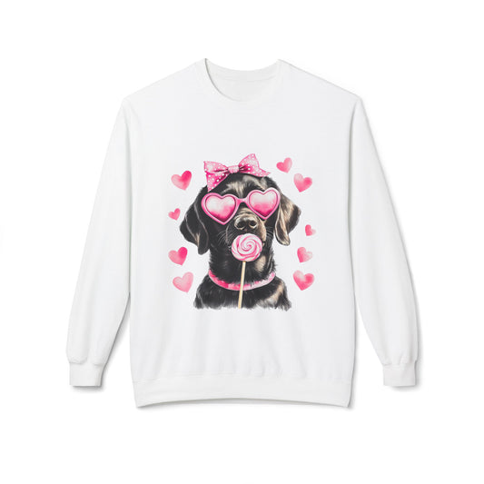 Valentines Unisex Midweight Softstyle Fleece Crewneck Sweatshirt