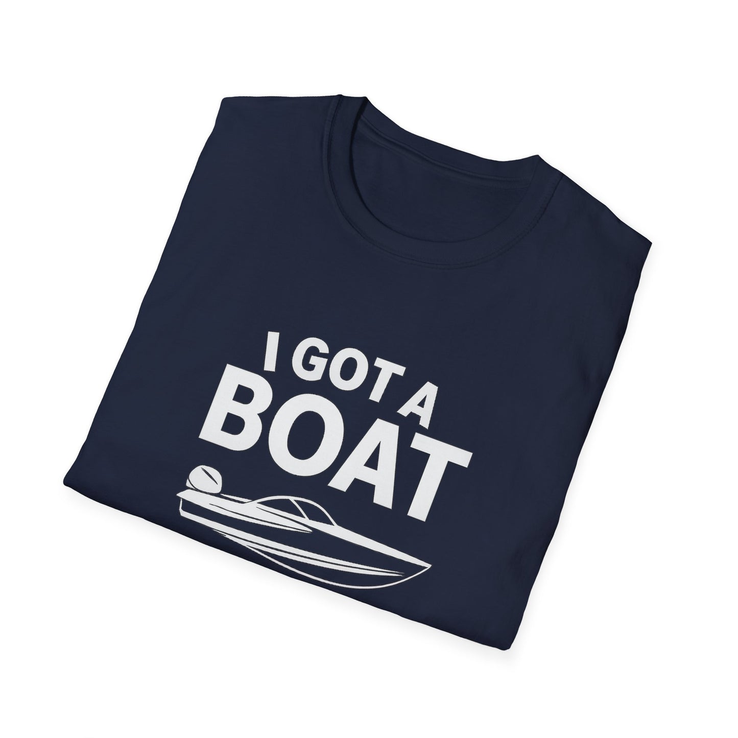 Boat Pun T-Shirt — "I Got a Boat If You Got a Throat" Funny Boating Tee for Lake & Fishing Fans