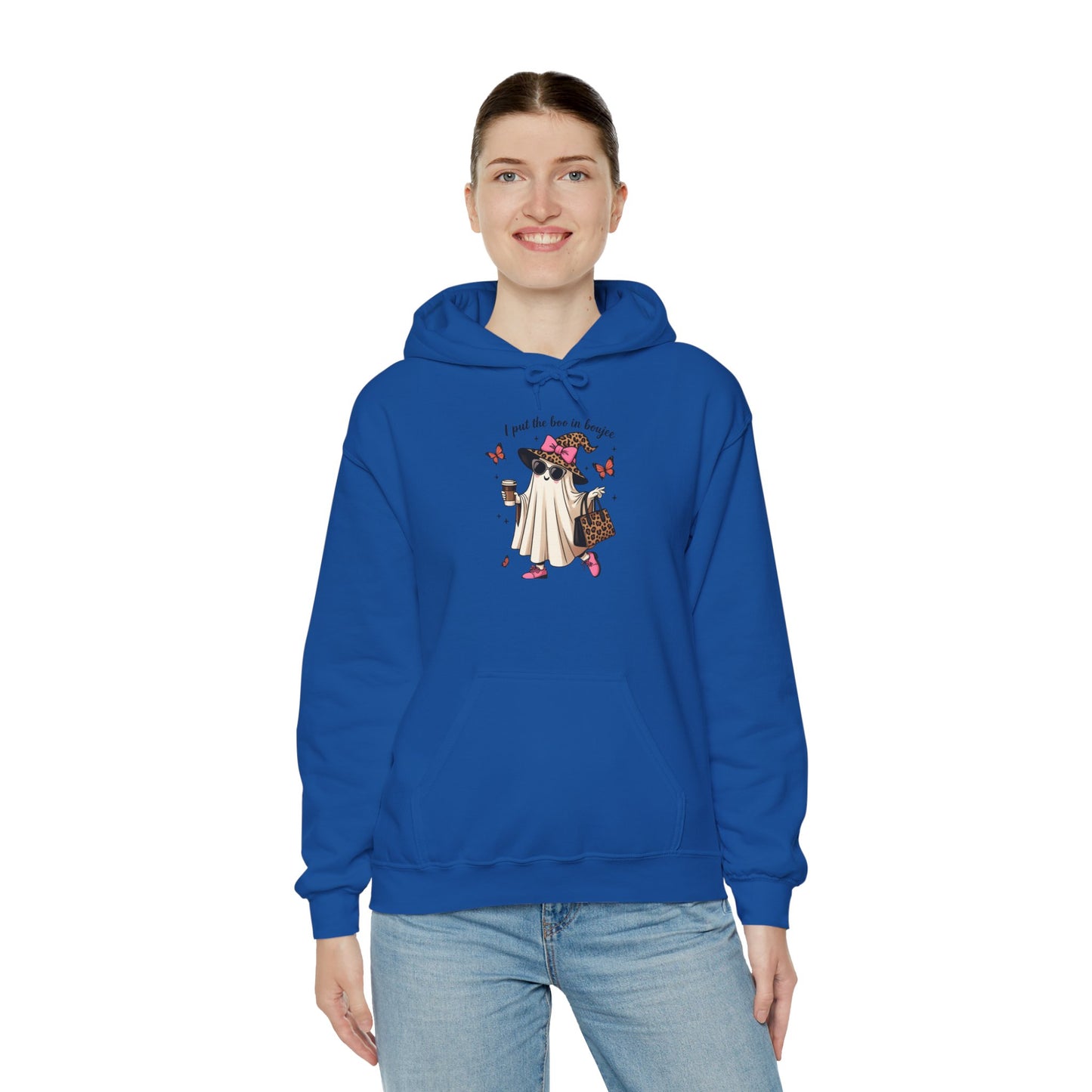 Fashionable Fun Hoodie with Butterfly Print – Perfect for Casual Wear, Gifts, Spring Outfits, Art Lovers, Cozy Days