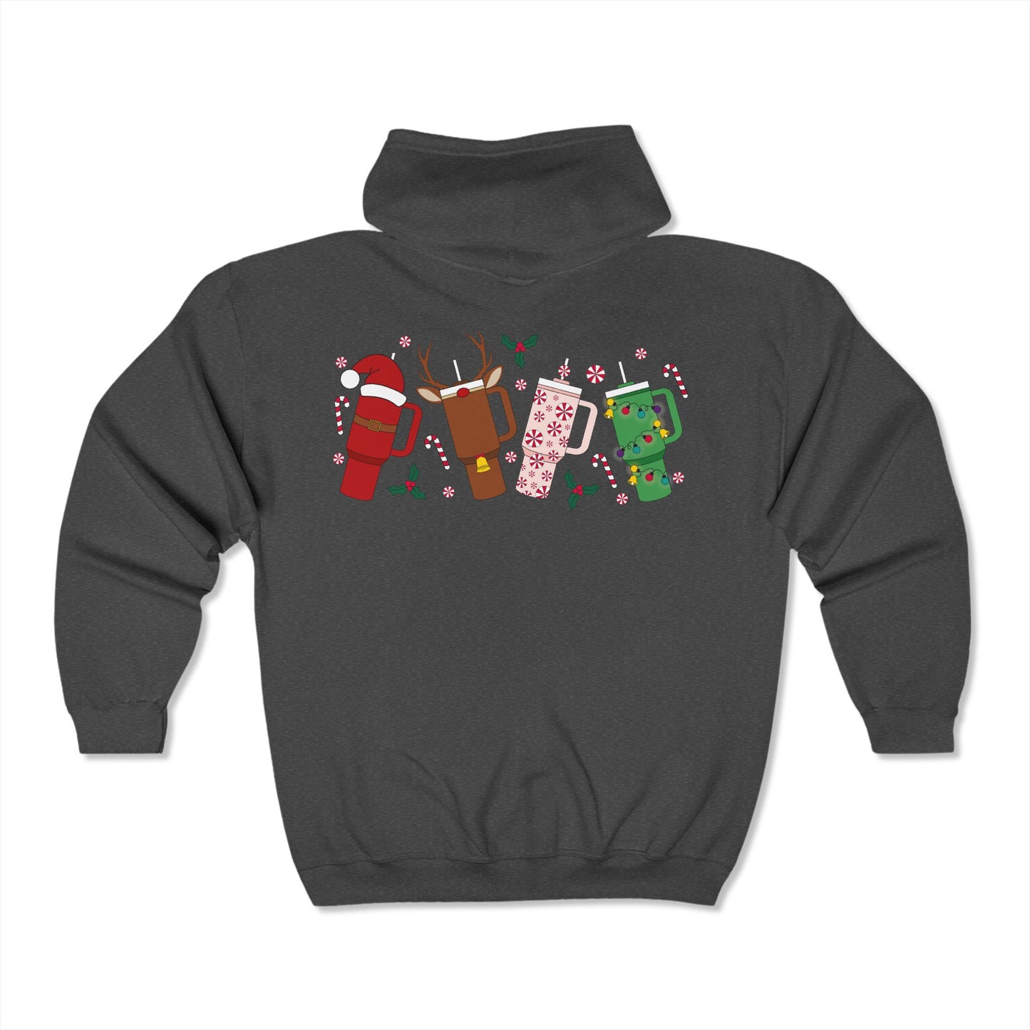 Christmas Unisex Heavy Blend™ Full Zip Hooded Sweatshirt