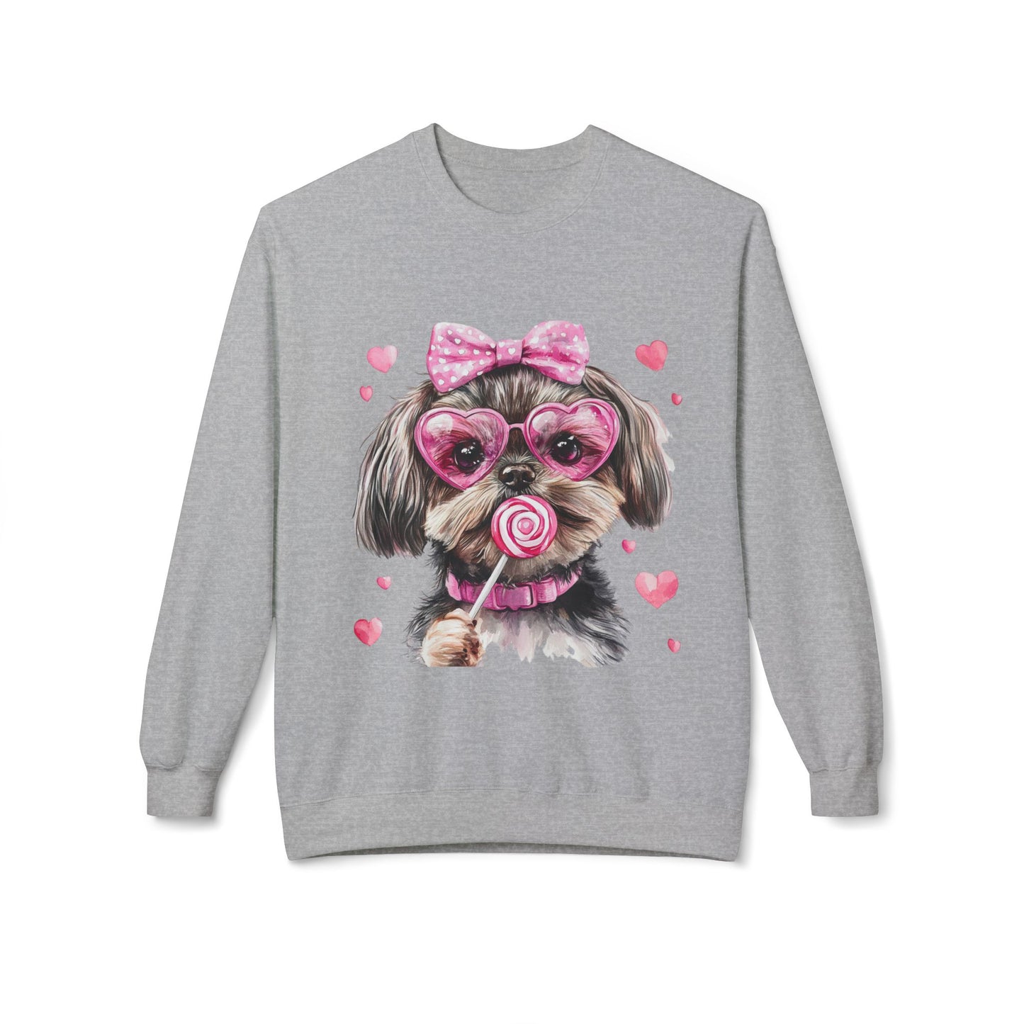 Valentines Unisex Midweight Softstyle Fleece Crewneck Sweatshirt