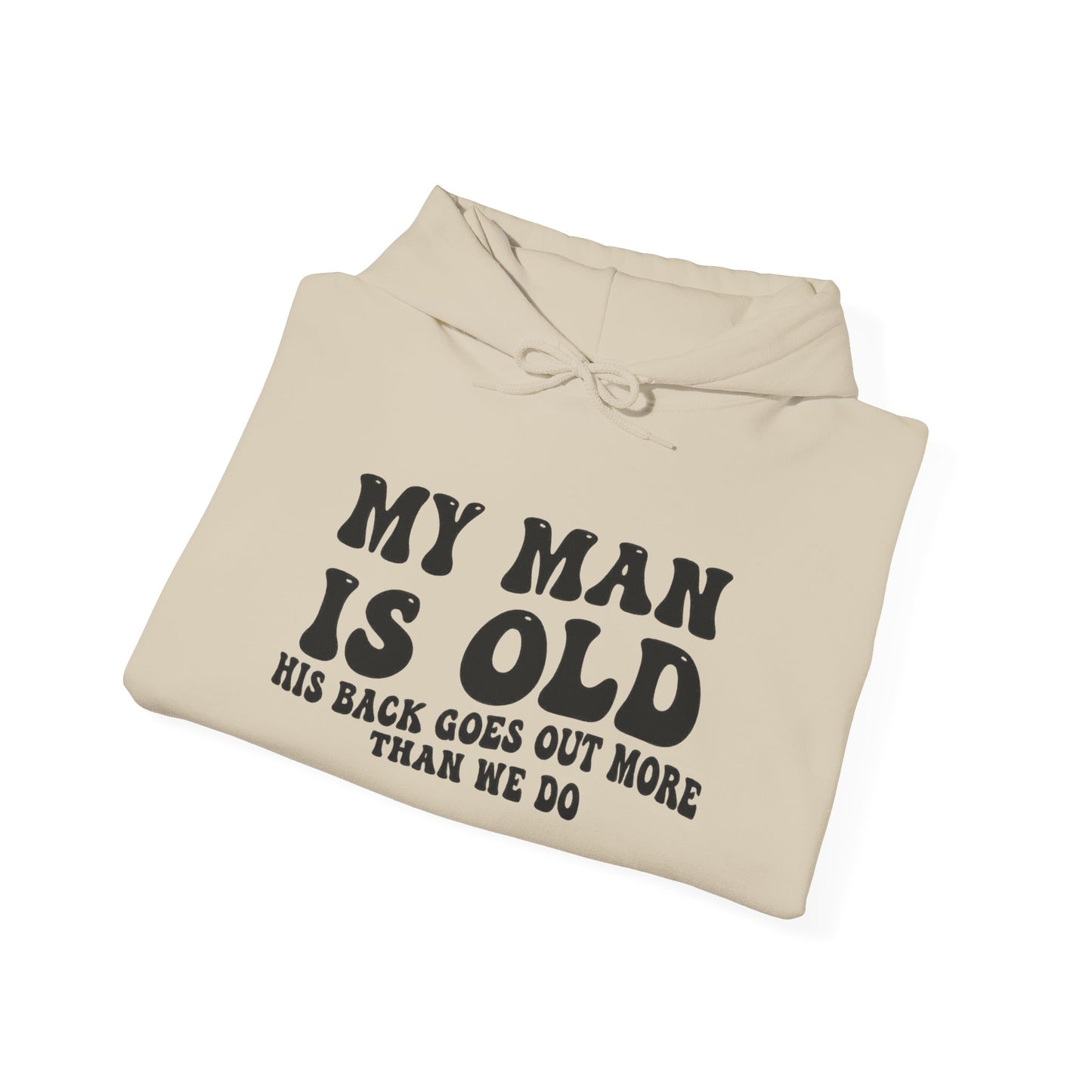 Funny Unisex Hoodie, Gift for Him, Birthday Sweatshirt, Humor Hooded Pullover, Dad Humor, Quirky Casual Wear