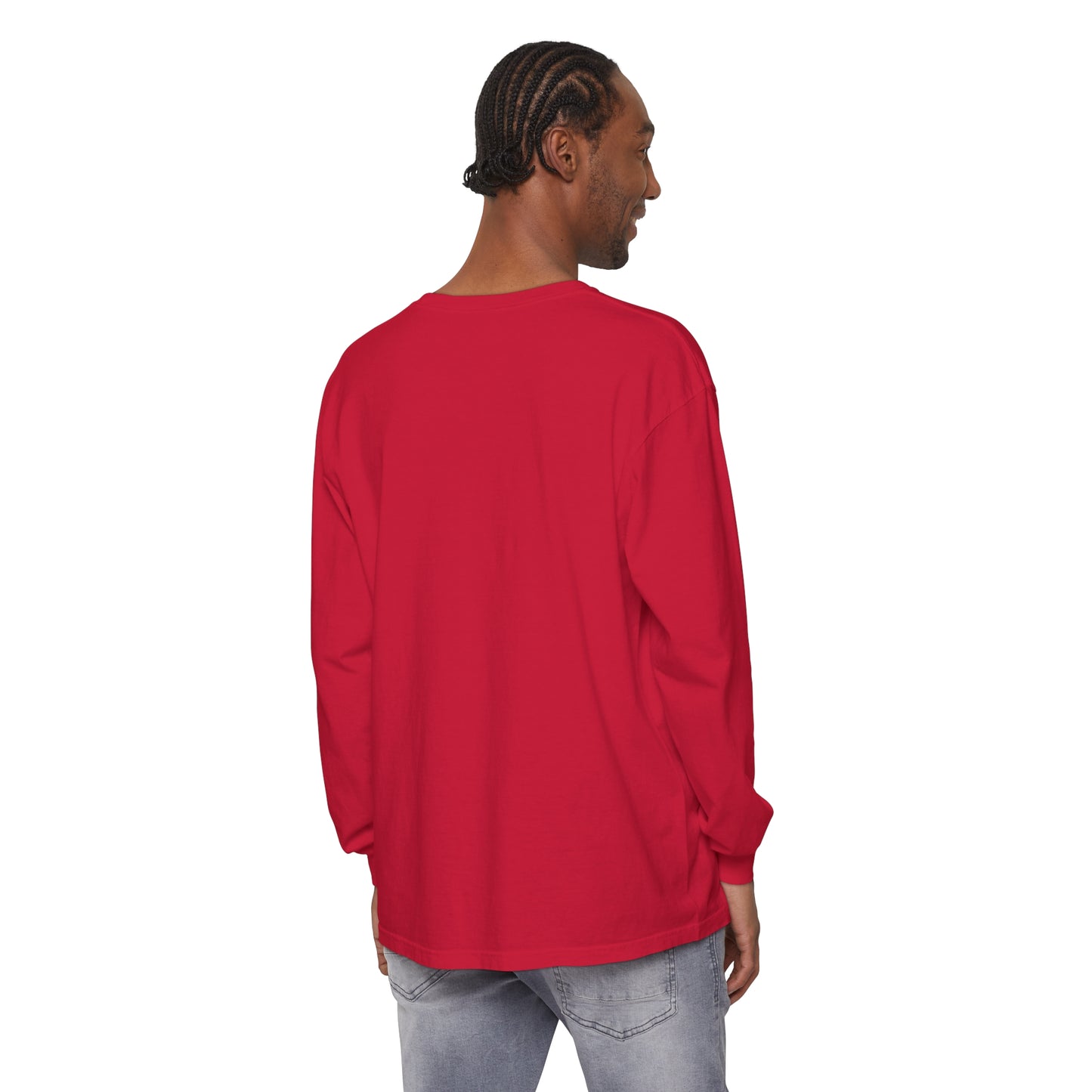 Christmas Unisex Garment-dyed Long Sleeve T-Shirt