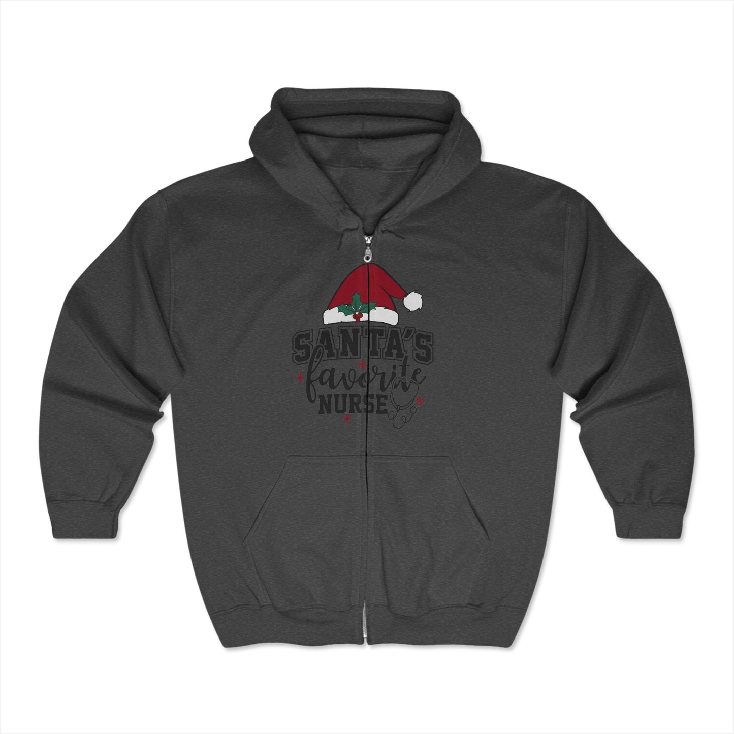 Christmas Unisex Heavy Blend™ Full Zip Hooded Sweatshirt
