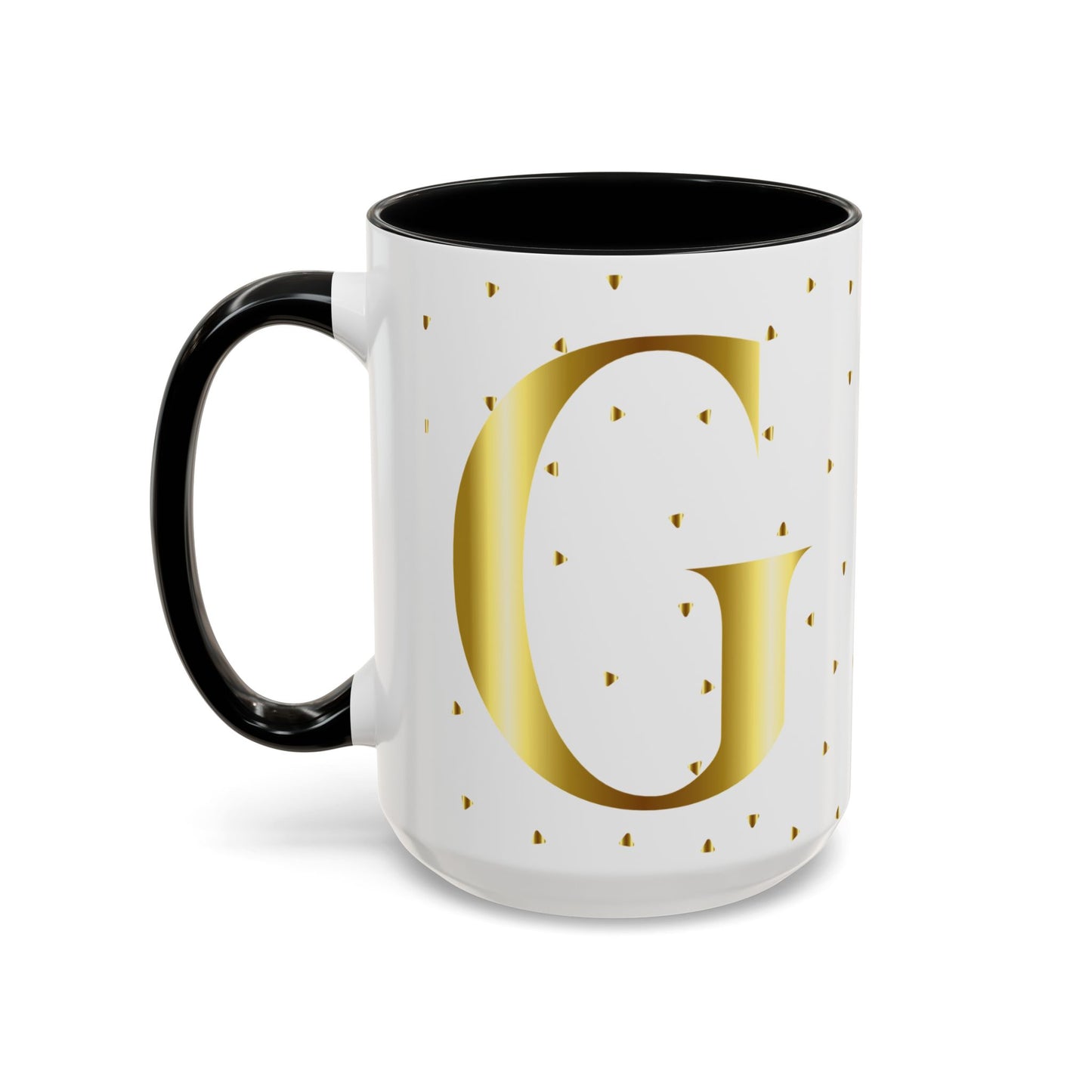 Alphabet Letter Accent Coffee Mug (11, 15oz)