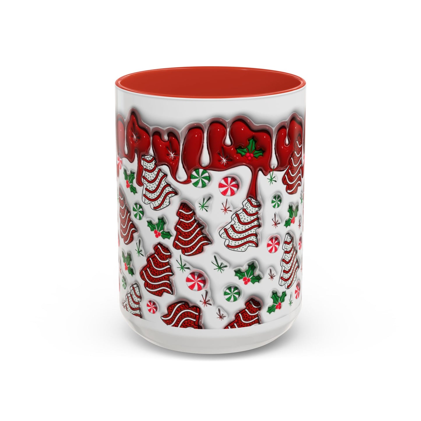 Christmas Accent Coffee Mug (11, 15oz)