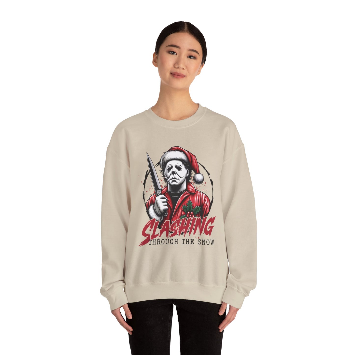 Clashing Through the Snow Sweatshirt