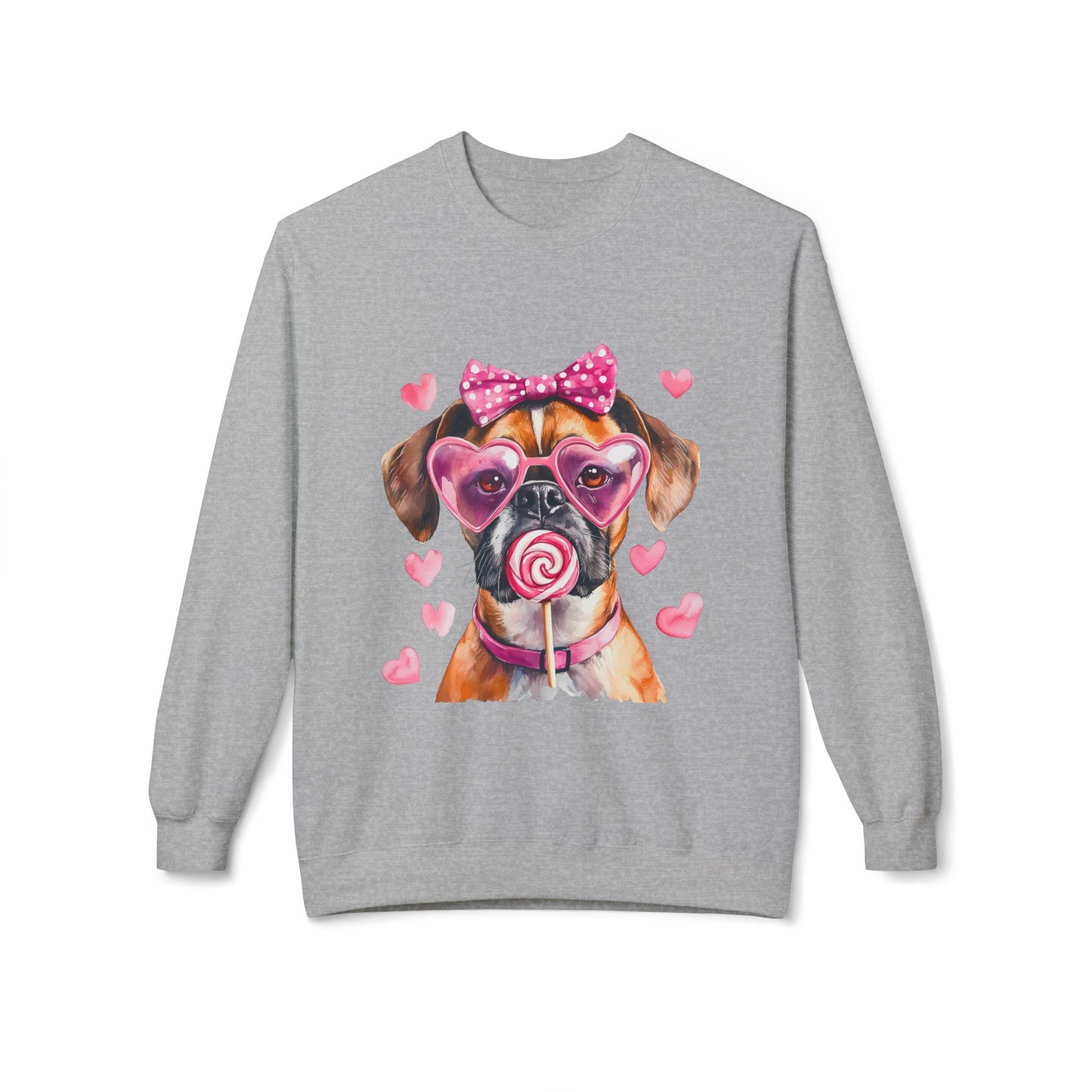 Valentines Unisex Midweight Softstyle Fleece Crewneck Sweatshirt