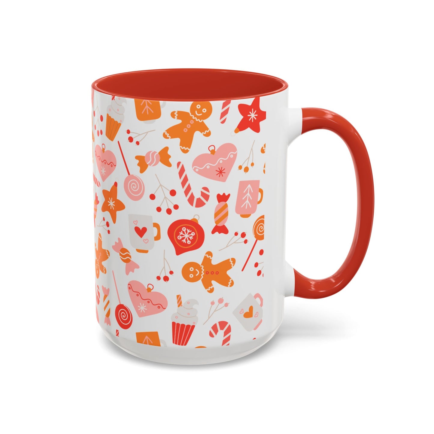 Christmas Accent Coffee Mug (11, 15oz)