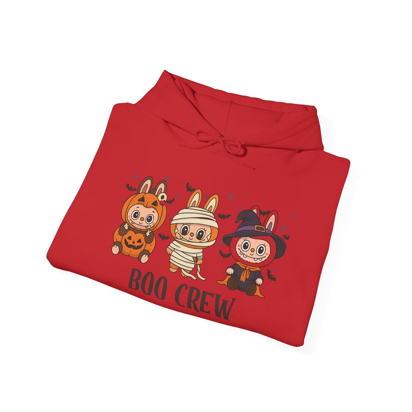 Boo Crew Halloween Unisex Hoodie, Cute Monster Costume, Spooky Vibes, Fall Fashion