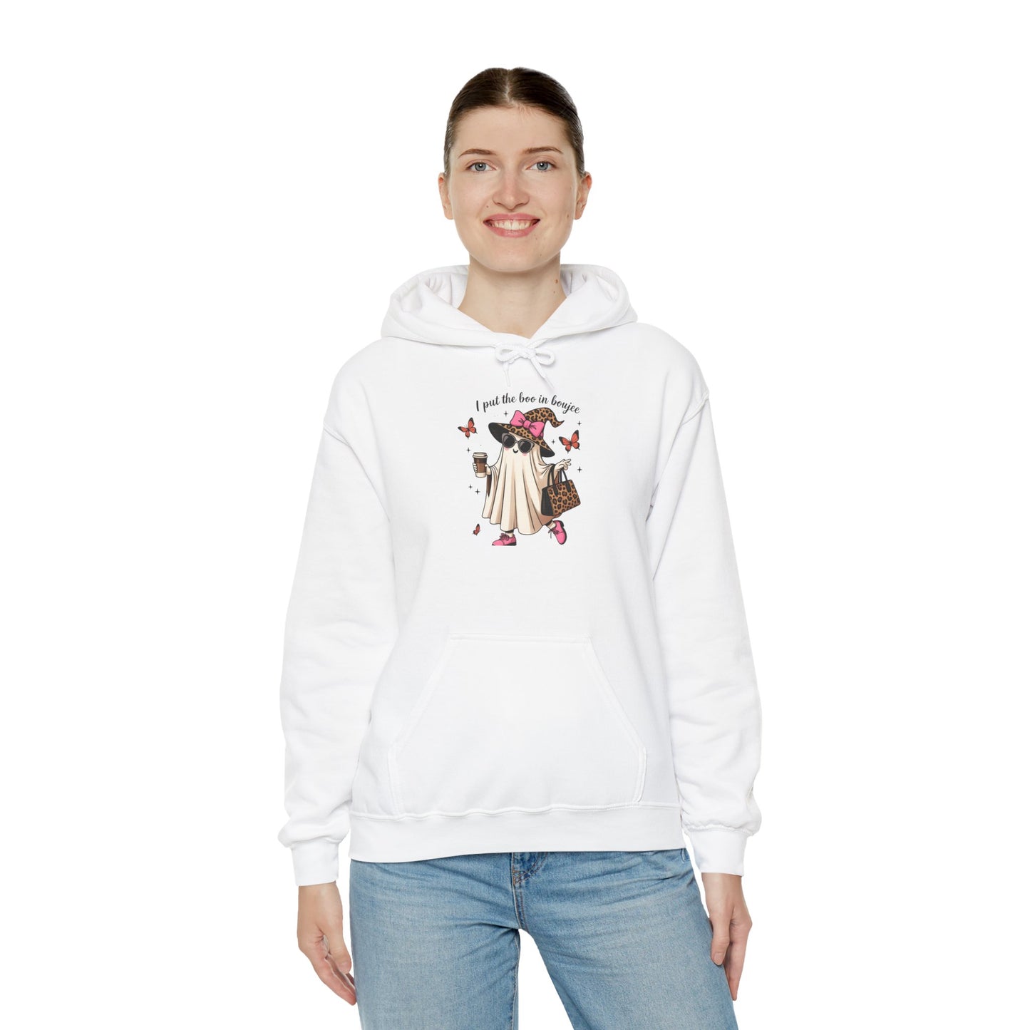 Fashionable Fun Hoodie with Butterfly Print – Perfect for Casual Wear, Gifts, Spring Outfits, Art Lovers, Cozy Days