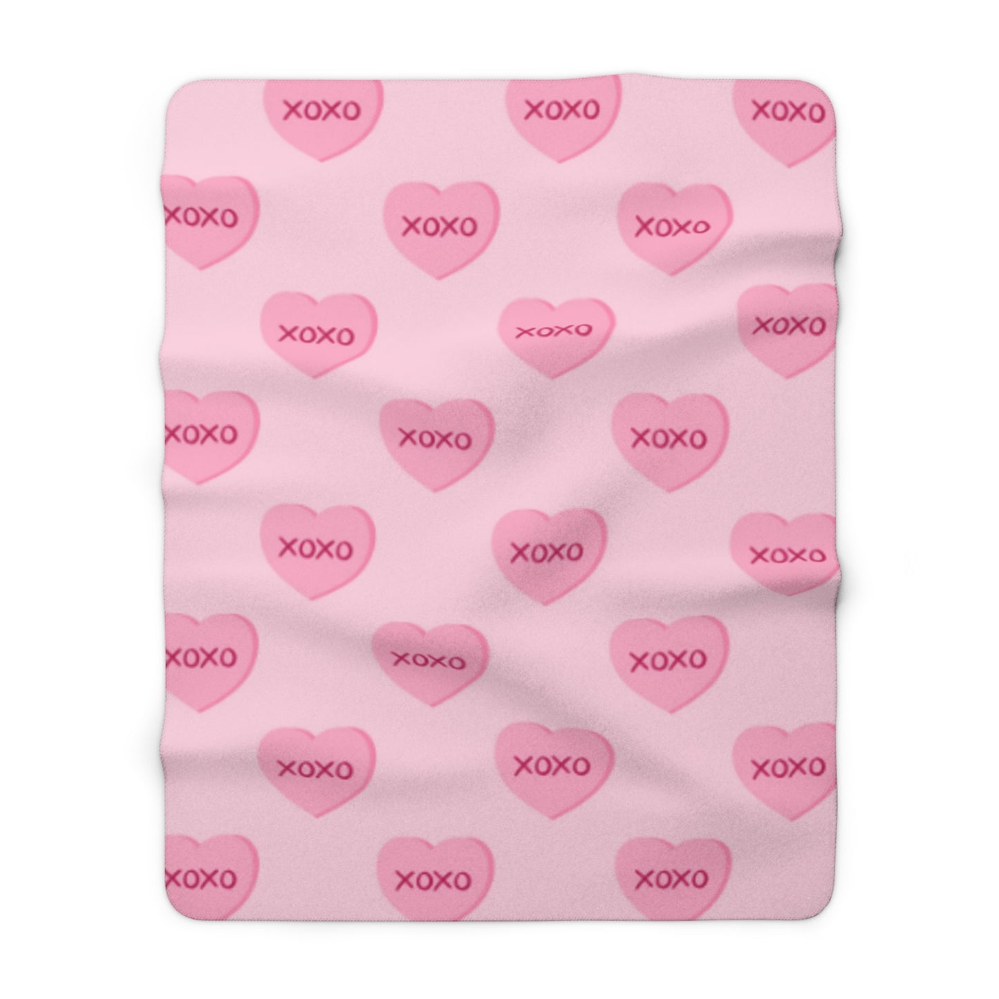 Valentines Sherpa Fleece Blanket