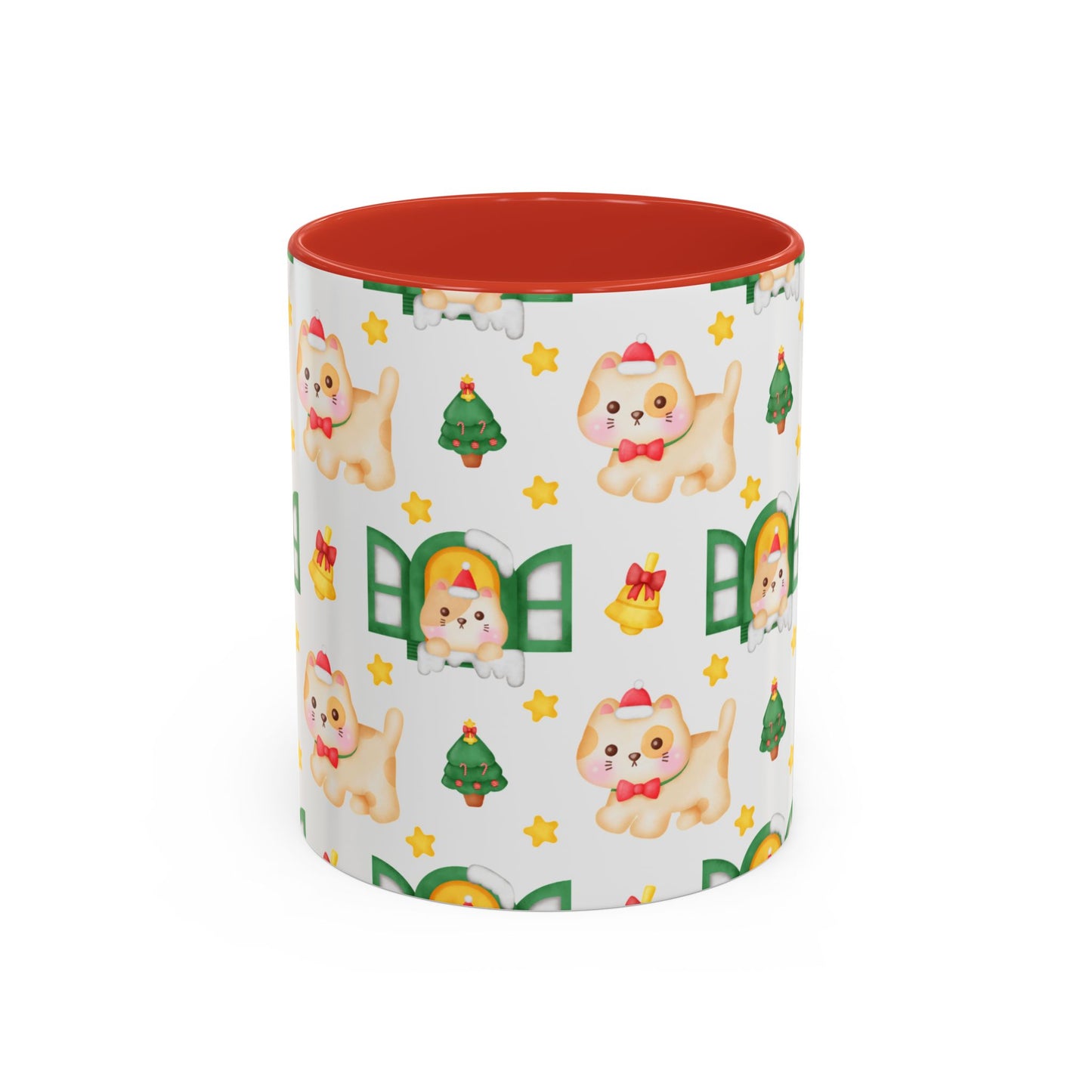 Christmas Accent Coffee Mug (11, 15oz)