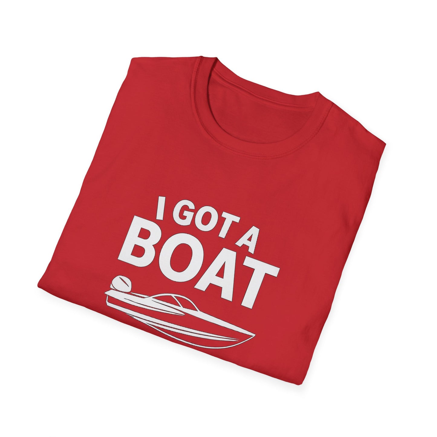 Boat Pun T-Shirt — "I Got a Boat If You Got a Throat" Funny Boating Tee for Lake & Fishing Fans