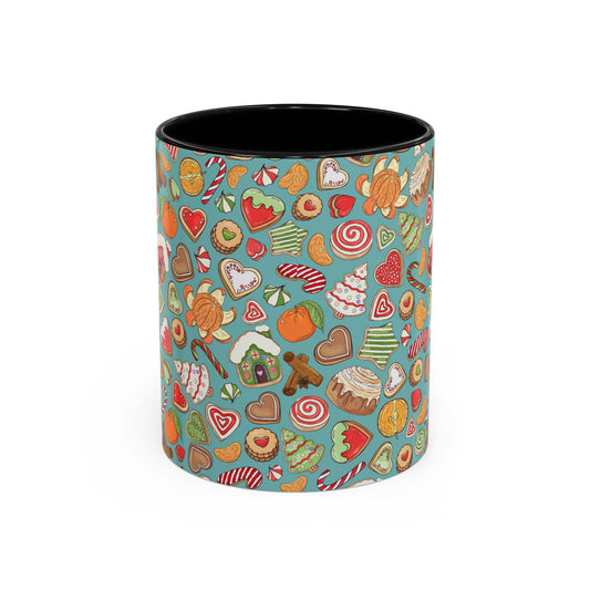 Christmas Accent Coffee Mug (11, 15oz)