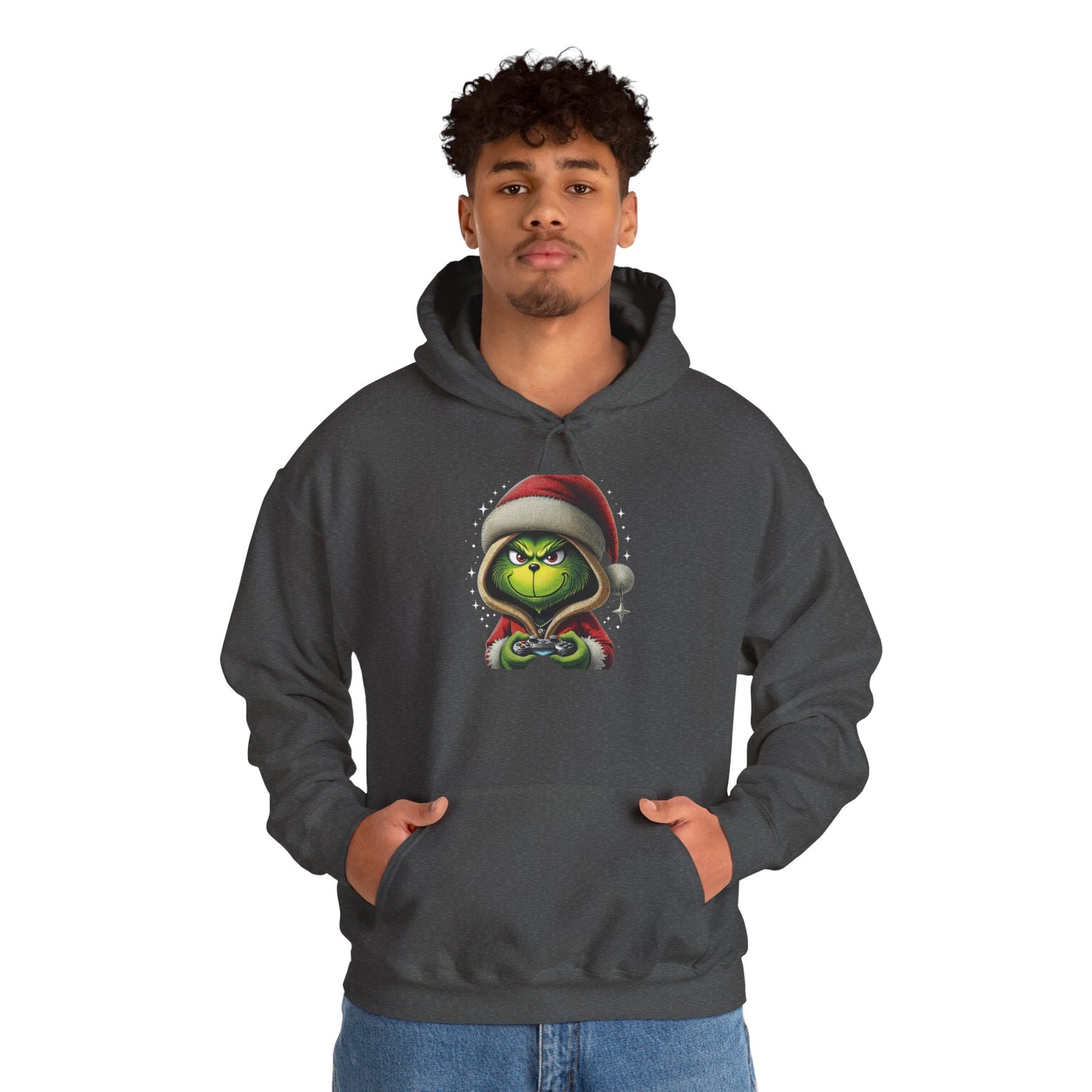 Grinch Christmas Hoodie - Unisex Heavy Blend Sweatshirt, Festive Holiday Apparel, Cozy Winter Wear, Funny Christmas Gift, Grinch Lover [...]