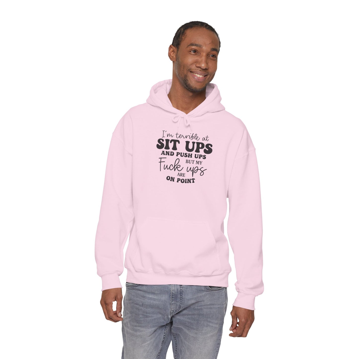 Funny Fitness Sweatshirt, Unisex Hoodie, Workout Gift, Humor Hoodie, Gym Apparel, Casual Wear