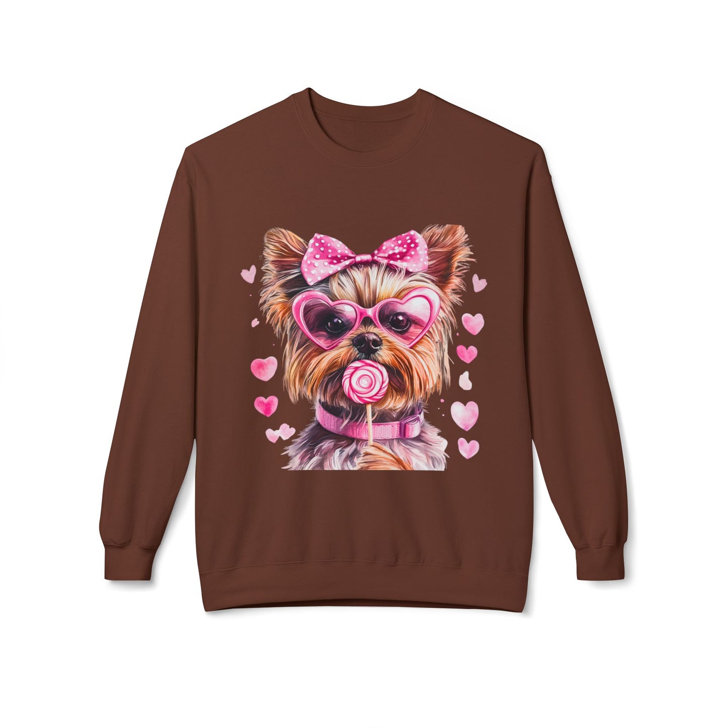 Valentines Unisex Midweight Softstyle Fleece Crewneck Sweatshirt