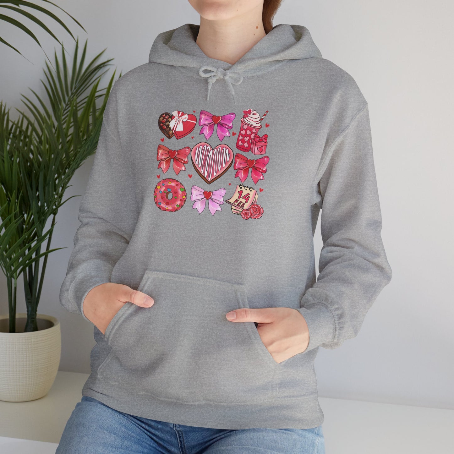 Valentines Unisex Heavy Blend™ Hooded Sweatshirt