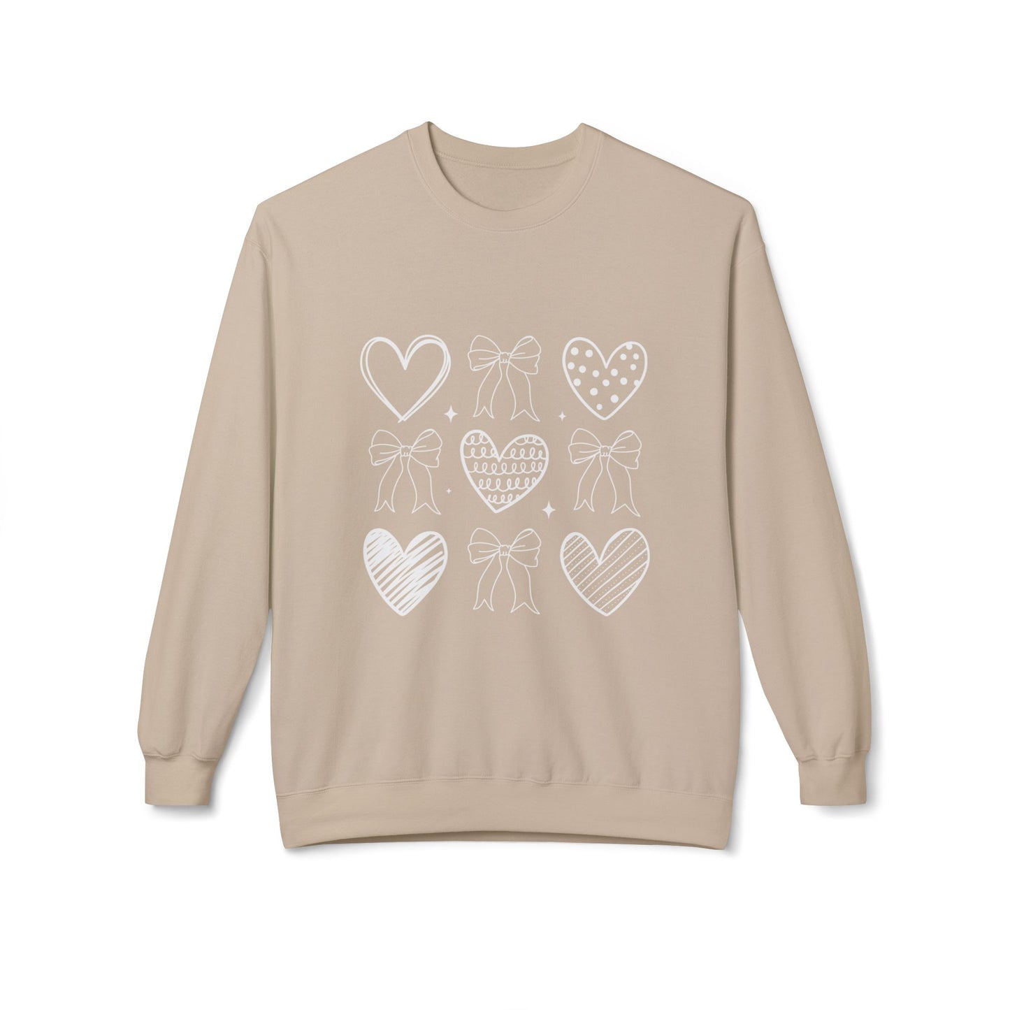 Valentines Unisex Midweight Softstyle Fleece Crewneck Sweatshirt