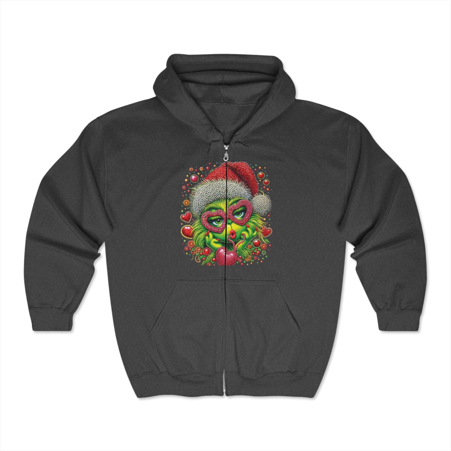 Christmas Unisex Heavy Blend™ Full Zip Hooded Sweatshirt