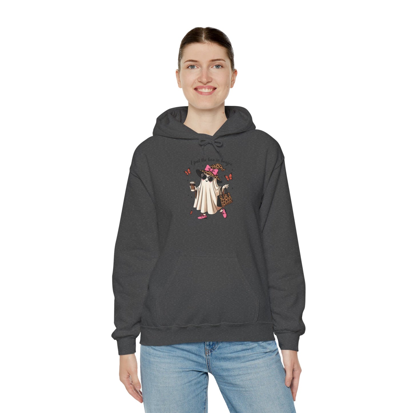 Fashionable Fun Hoodie with Butterfly Print – Perfect for Casual Wear, Gifts, Spring Outfits, Art Lovers, Cozy Days