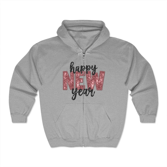 New Year Unisex Heavy Blend™ Full Zip Hooded Sweatshirt