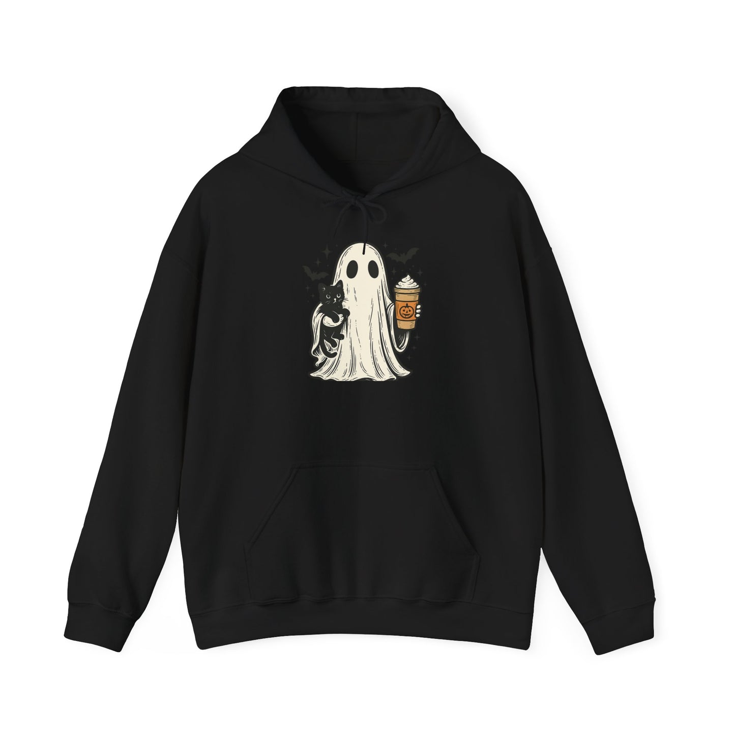 Ghost & Cat Halloween Hoodie, Spooky hoodie , Unisex Cozy Pullover, Fall Wardrobe Essential, Perfect for Halloween Celebrations, [...]