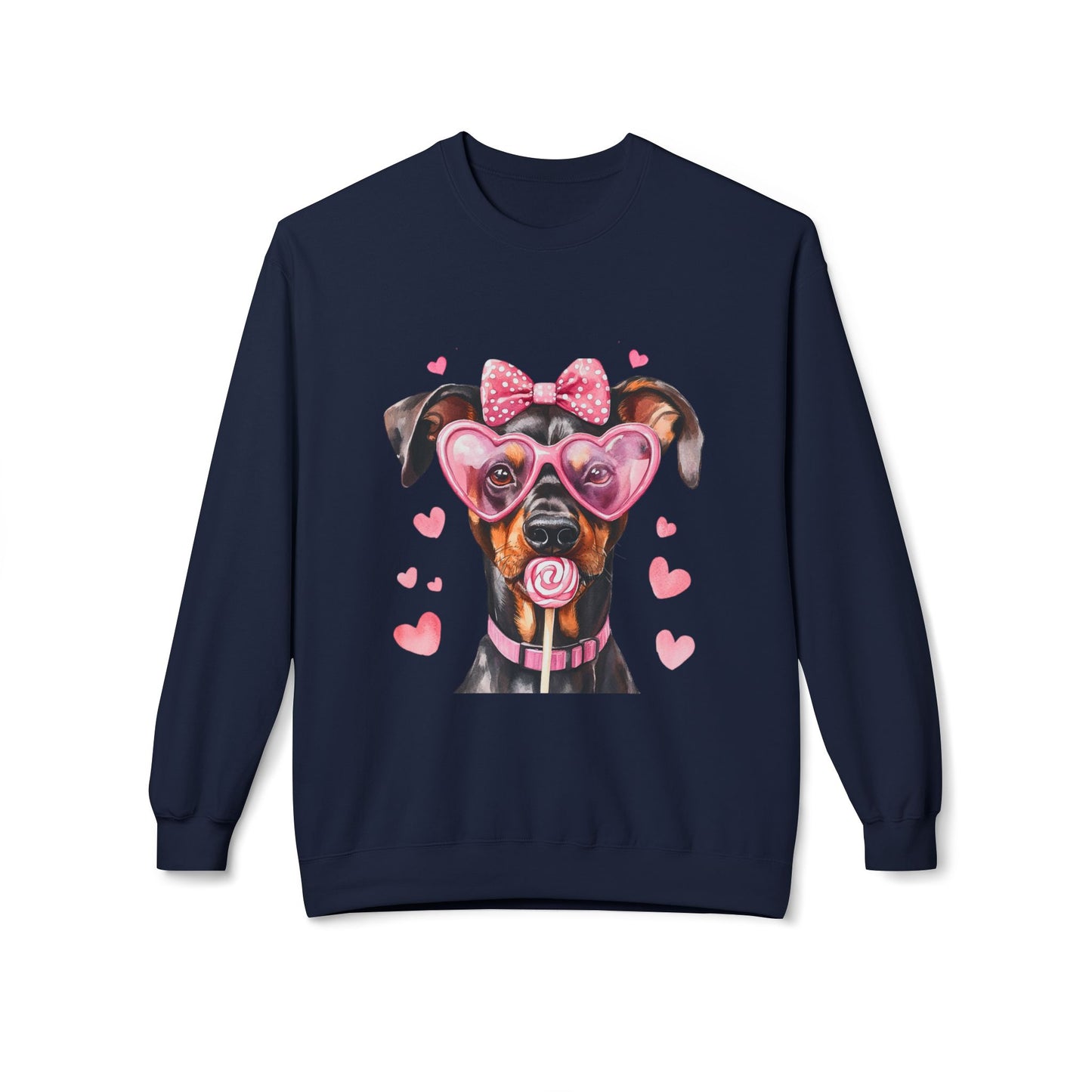 Valentines Unisex Midweight Softstyle Fleece Crewneck Sweatshirt