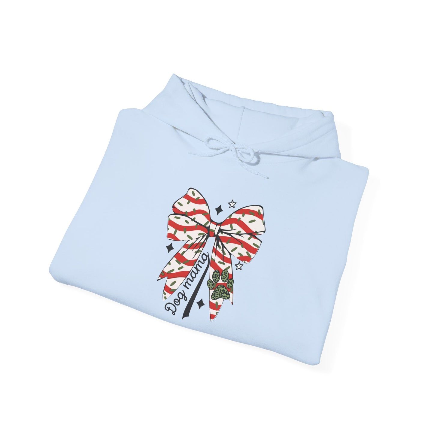 Festive Bow Hoodie for Holiday Cheer, Cozy Gift for Friends, Christmas Style, Winter Fashion, Comfortable Hoodie