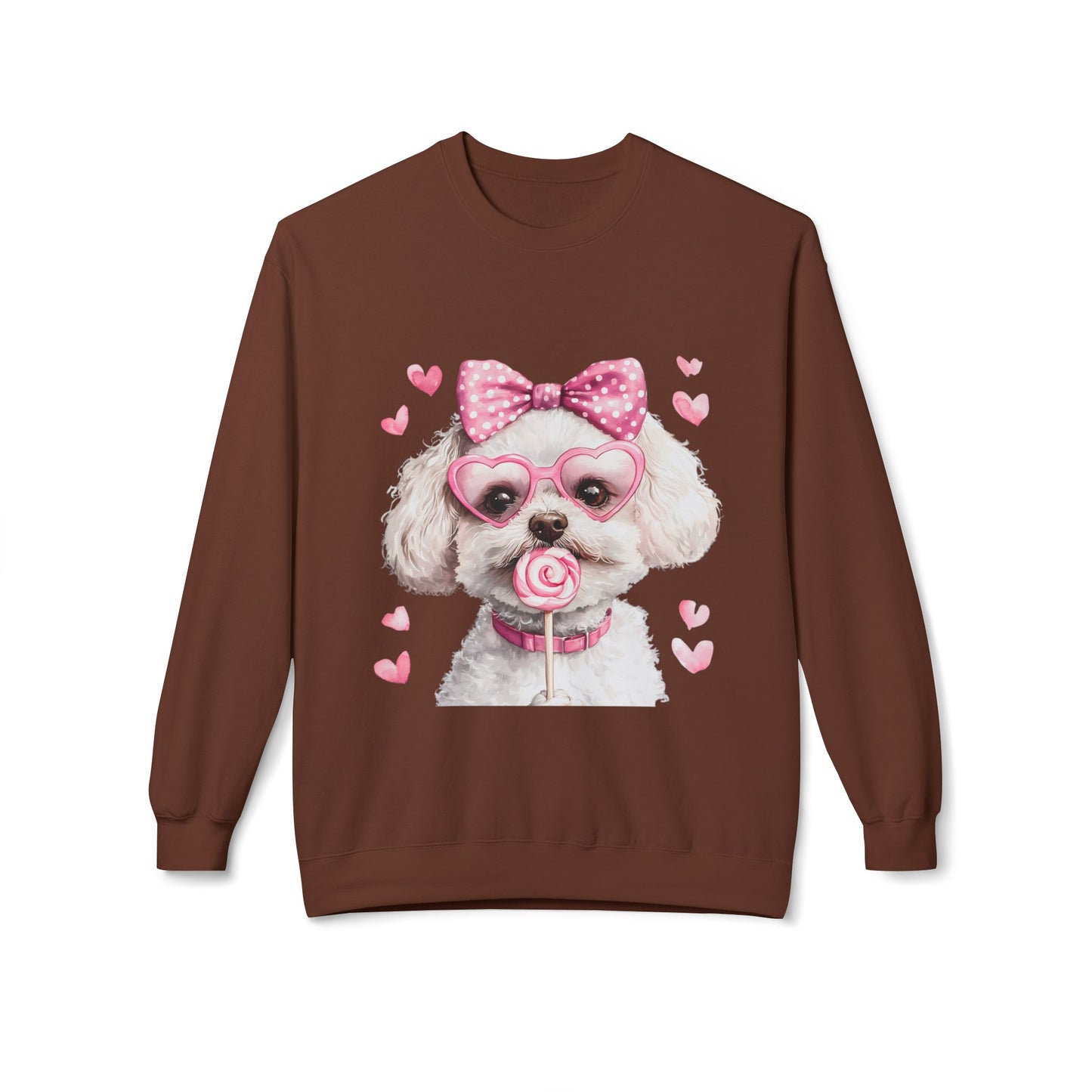 Valentines Unisex Midweight Softstyle Fleece Crewneck Sweatshirt