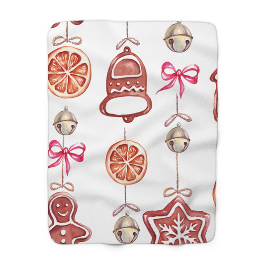 Christmas Bow Blanket