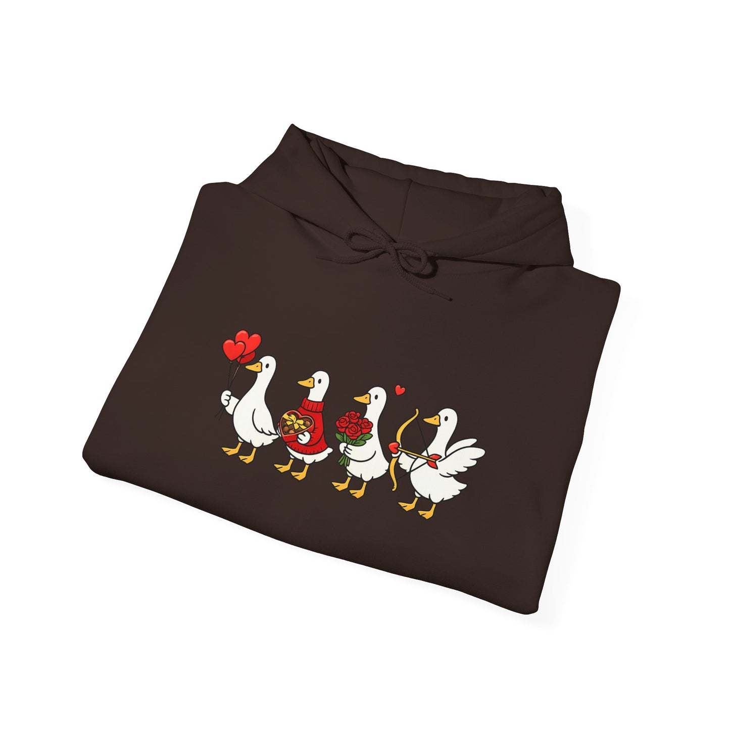 Cute Duck Family Hoodie — Whimsical Springtime Birds Pullover