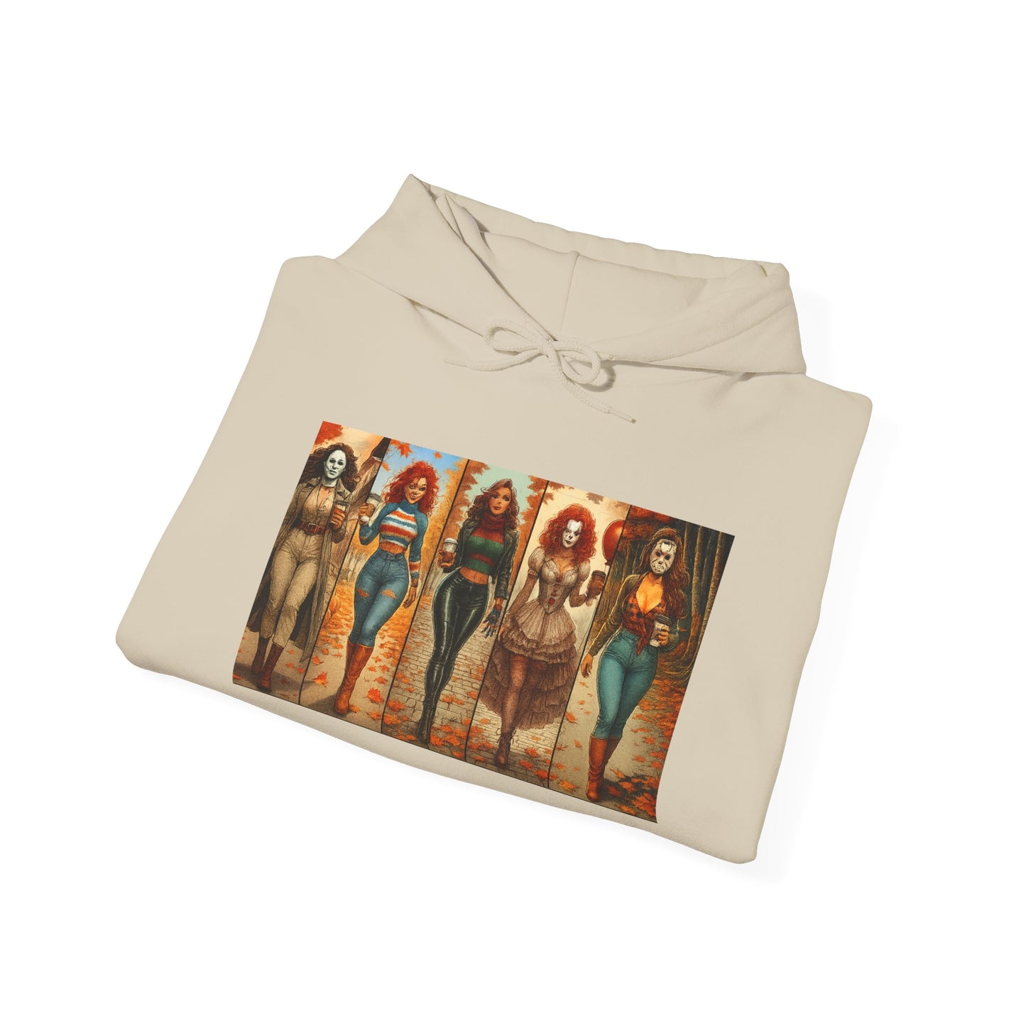 Vibrant Art Hooded Sweatshirt - Cozy Fashion, Perfect Gift, Casual Wear, Unisex Hoodie, Statement Piece