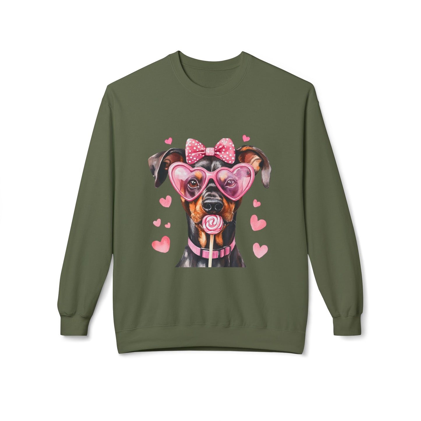 Valentines Unisex Midweight Softstyle Fleece Crewneck Sweatshirt