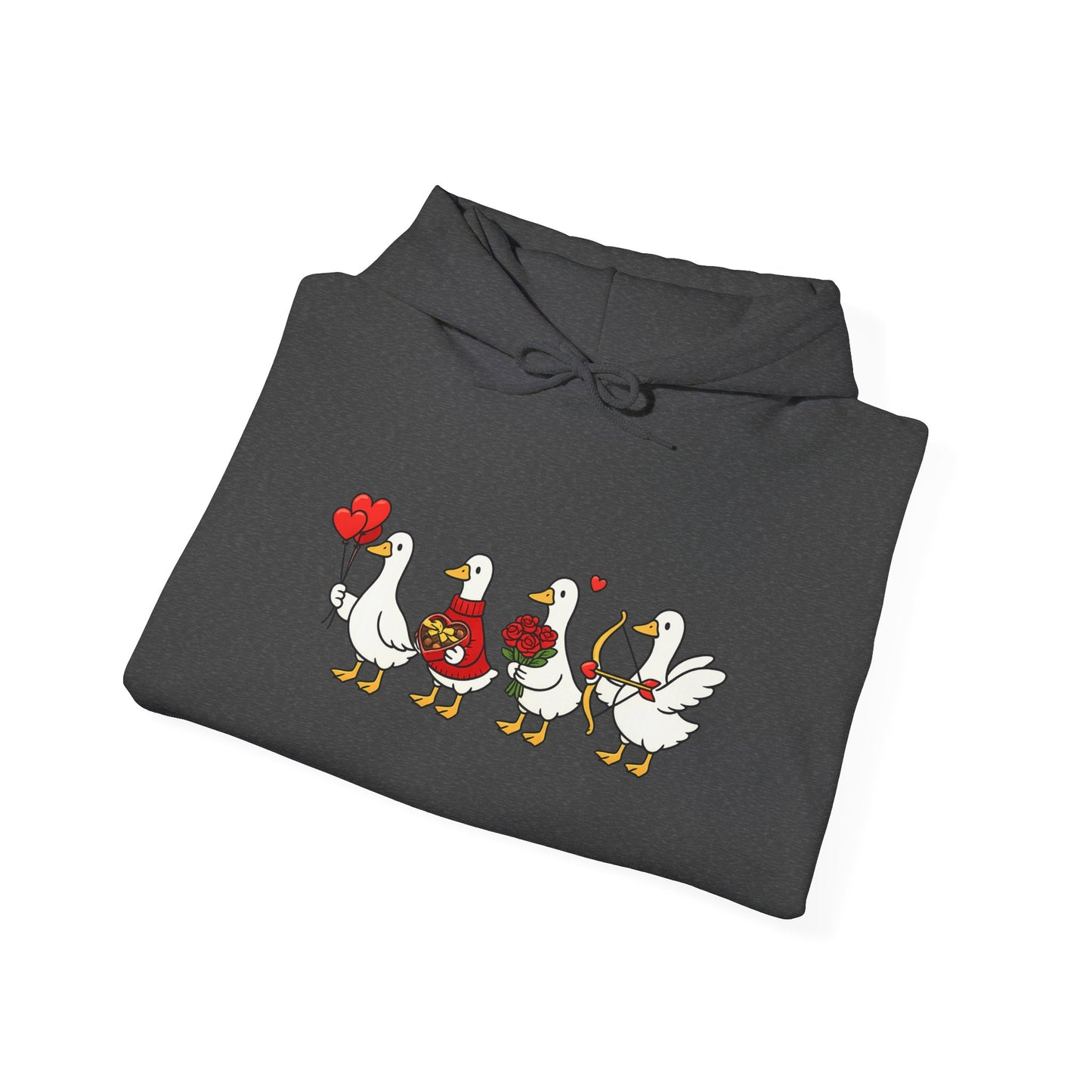 Cute Duck Family Hoodie — Whimsical Springtime Birds Pullover